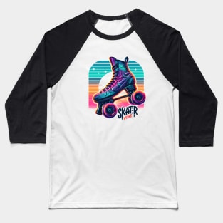 Roller Skates Baseball T-Shirt